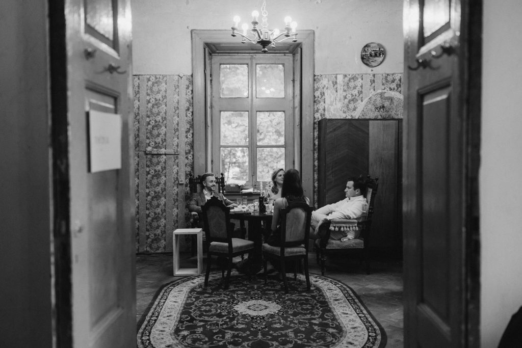 Blac and white. Padure manor