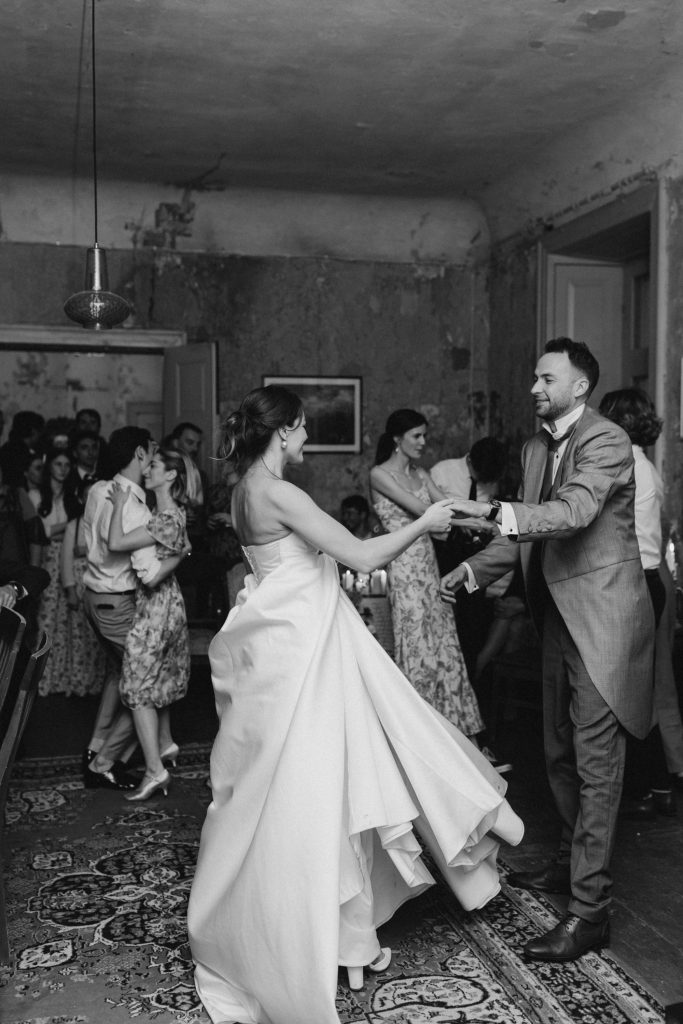 First wedding dance in Padure manor