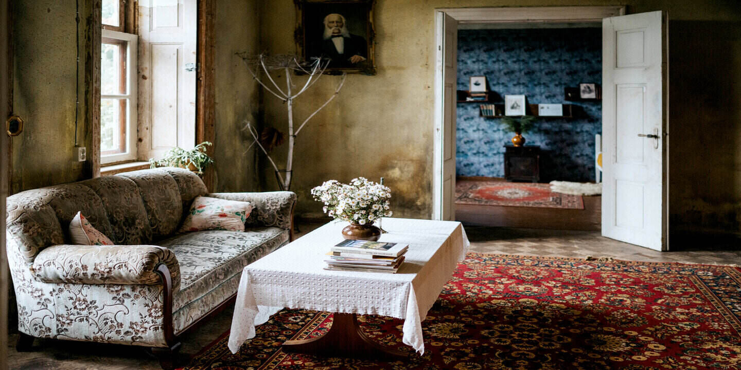 Padures muiža istaba Padures muižas telpas